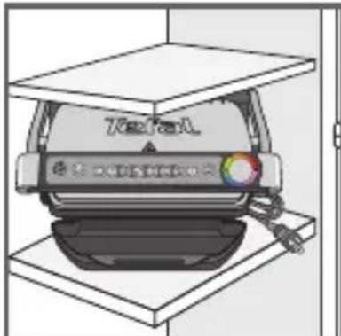 TEFAL OptiGrill GC705D - Funktion Warmhalten - 9