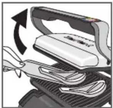 TEFAL OptiGrill GC705D - Tärkeä: - 1