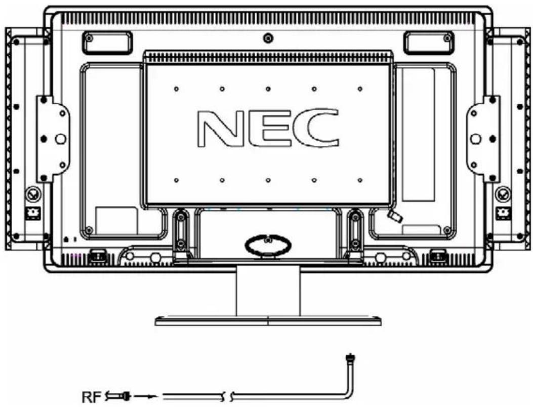 NEC MultiSync LCD3735WXM - OUTDOOR ANTENNA CONNECTION - 1