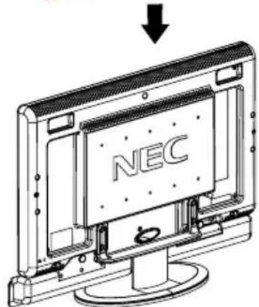 NEC MultiSync LCD3735WXM - Fixer les haut-parleurs - 3