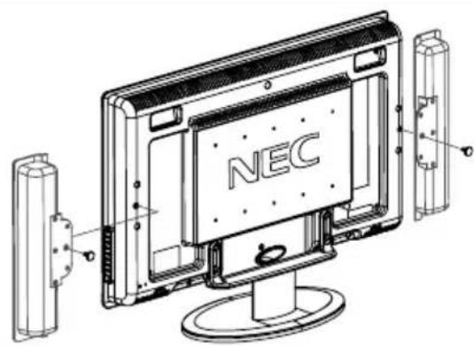 NEC MultiSync LCD3735WXM - ACOPLAR LOS ALTAVOCES - 2