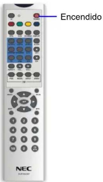 NEC MultiSync LCD3735WXM - Control de ENCENDIDO y APAGADO - 1