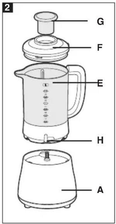 TEFAL La Moulinette DPA130 - 2