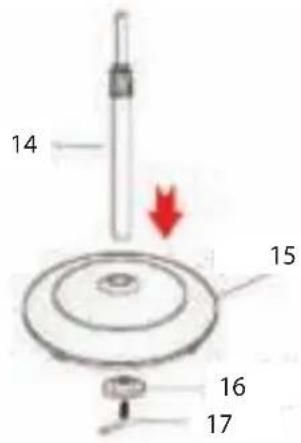 Sogo SS21225 - HOW TO ATTACH THE STAND TO BASE - 1