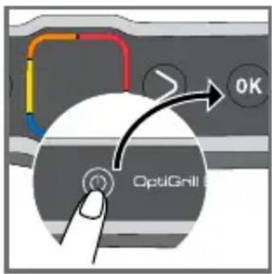 TEFAL OptiGrill Elite GC7508 - Avvio/arresto - 2
