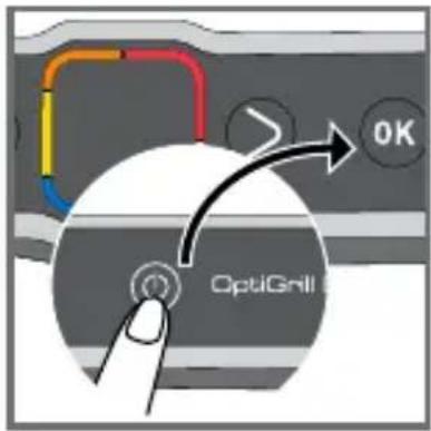 TEFAL OptiGrill Elite GC7508 - Encendido/apagado - 2