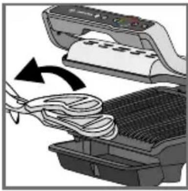 TEFAL OptiGrill Elite GC7508 - Seconde cuisson du même type d'aliment - 1