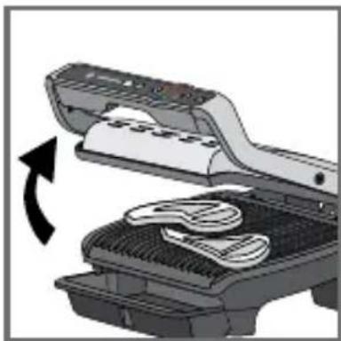 TEFAL OptiGrill Elite GC7508 - Nota para los alimentos muy finos, por ejemplo, el beicon: - 2