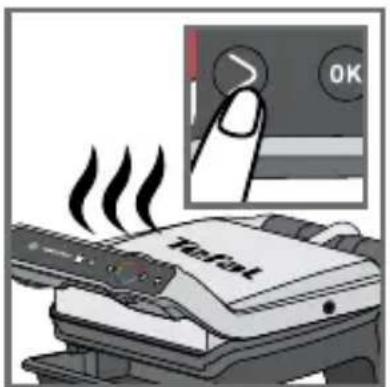TEFAL OptiGrill Elite GC7508 - Cooking in automatic mode - 13