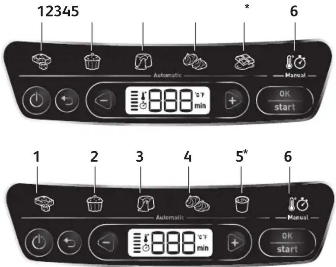 TEFAL Cake Factory KD8101 - Presentation of the Programs - 1