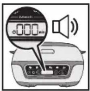 TEFAL Cake Factory KD8101 - fin d'un programme (automatique ou manuel) - 1