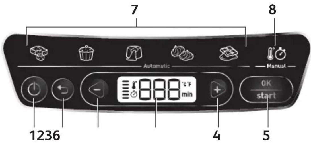 TEFAL Cake Factory KD8101 - Beschreibung des Produktes - 1