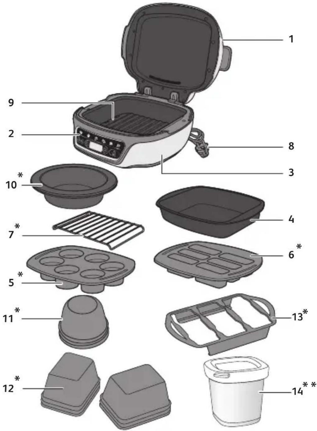 TEFAL Cake Factory KD8101 - Milieu - 2