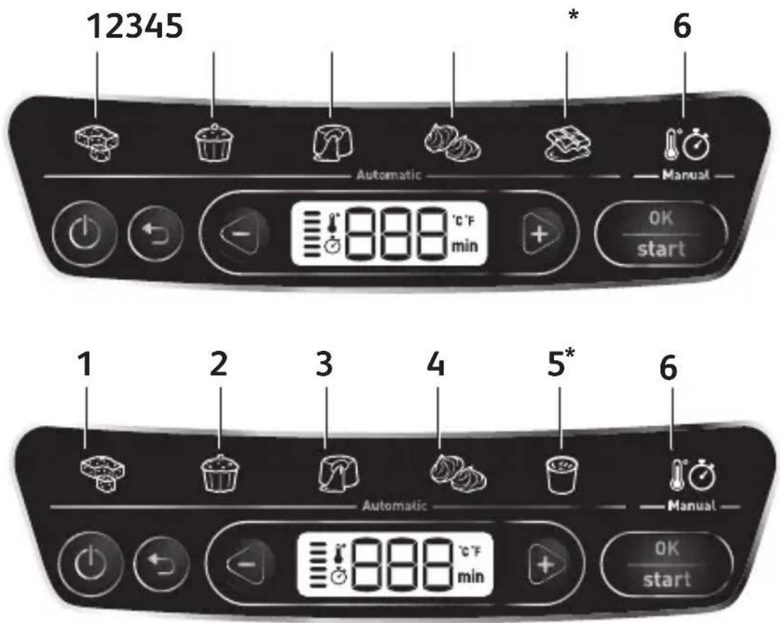 TEFAL Cake Factory KD8101 - Programmu pärskats - 1