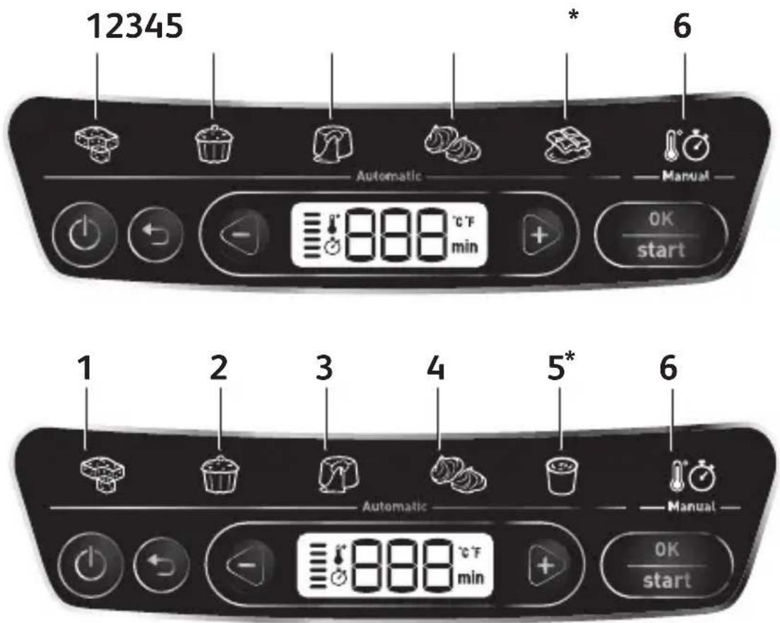 TEFAL Cake Factory KD8101 - Presentatie van de programma's - 1