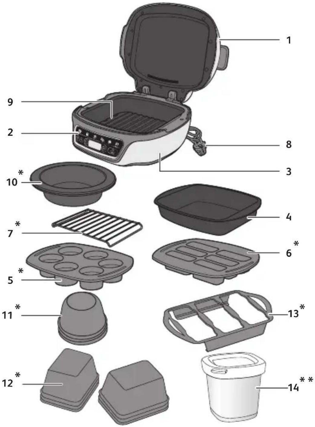 TEFAL Cake Factory KD8101 - Environnement - 2