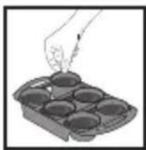TEFAL Cake Factory KD8101 - Tērauda veidne\* - 2