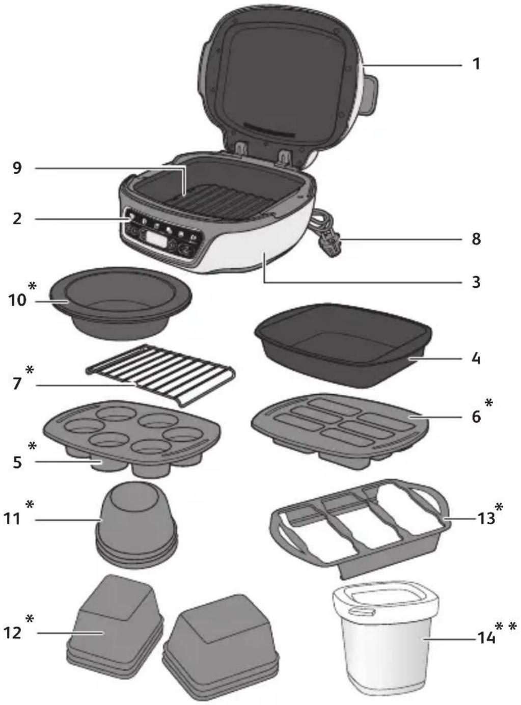 TEFAL Cake Factory KD8101 - Iesaistieties vides aizsardzibā! - 2