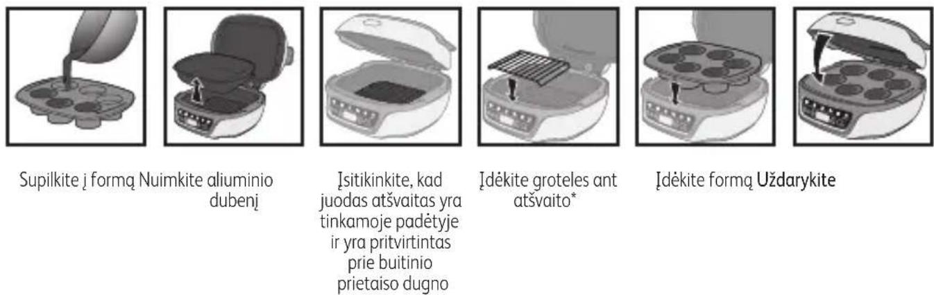 TEFAL Cake Factory KD8101 - Silikoninė „PROflex“ forma\* - 1