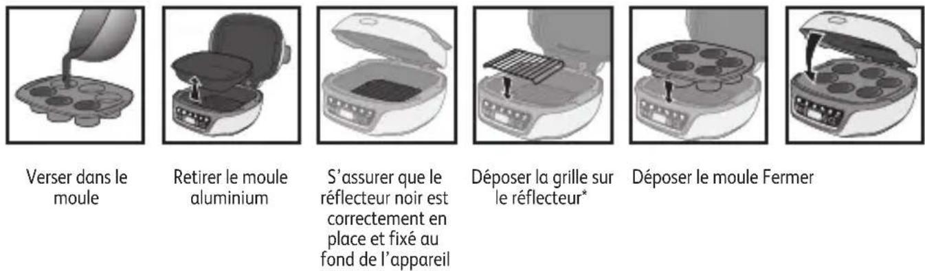 TEFAL Cake Factory KD8101 - Moules silicone proflex* - 1