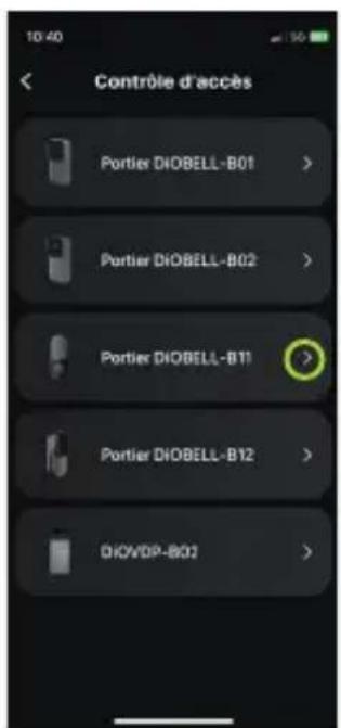DIO DiOBELLB11 - ajout de la sonnette dans l'application - 3