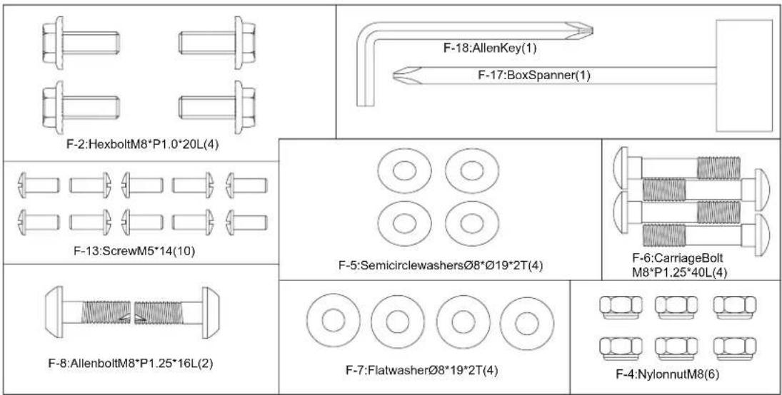 Bladez 200E - INSTRUCTIONS D'ASSEMBLAGE - 1