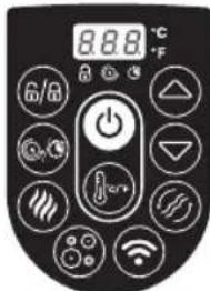 BESTWAY SaluSpa 60221 - CONTROL PANEL - 2