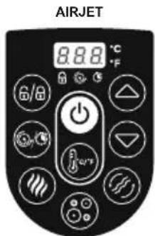 BESTWAY LayZSpa 60233 - KONTROLLPANEL - 1
