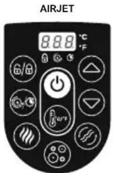 BESTWAY LayZSpa 60233 - OHJAUSPANEELI - 1