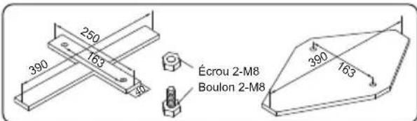 BESTWAY Power Steel 561FD - Fixation d'une BASE - 1