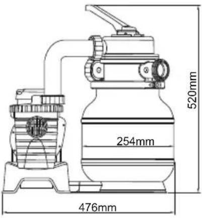 BESTWAY Hydrium 561CU - SPEZIFIKATIONEN - 1