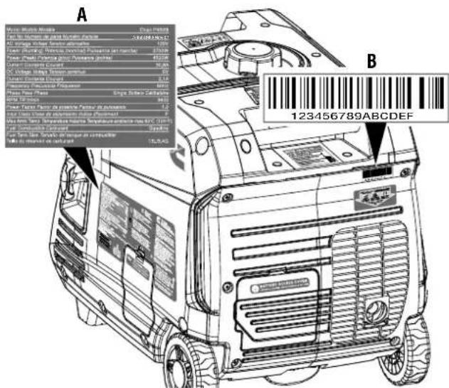 Cummins Onan P4500i - ENREGISTREMENT DU PRODUIT - 1
