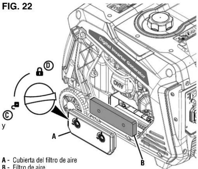 Cummins Onan P4500i - Vea la figura 23. - 1