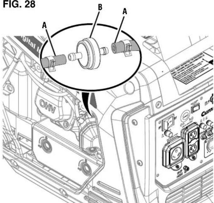 Cummins Onan P4500i - CONTRÔLE/RÉGLAGE DU JEU AUX SOUPAPES - 1