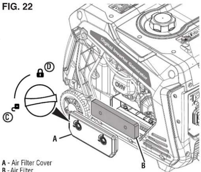 Cummins Onan P4500i - See Figure 23. - 1