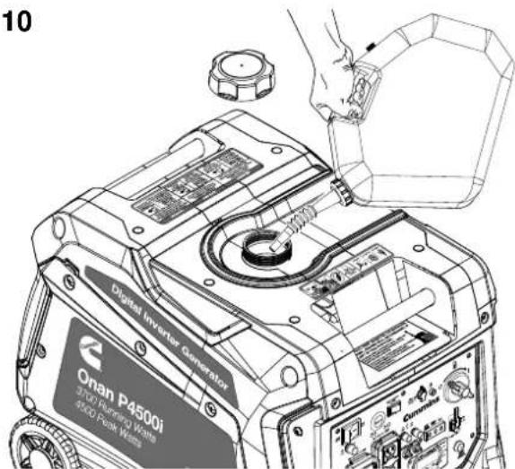 Cummins Onan P4500i - ADVERTENCIA - 1