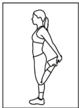 Bladez 200T - Étirement des quadriceps - 4