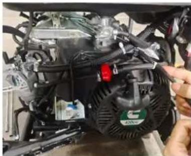Cummins Onan P9500df - INSTALL THE HIGH-ALTITUDE KIT - 8