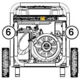 Cummins Onan P9500df - When storing the generator: - 4