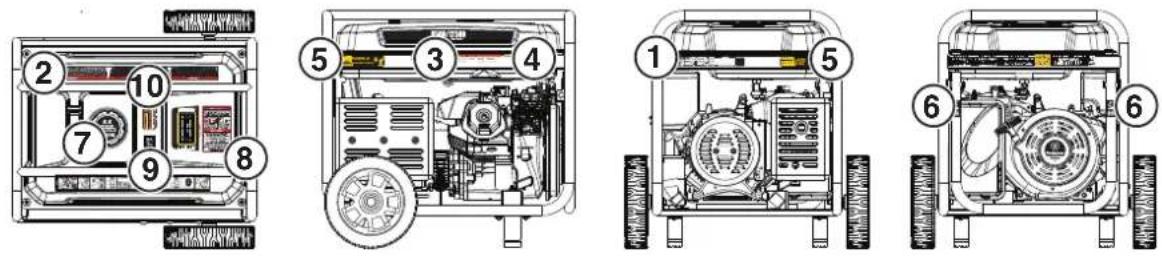 Cummins Onan P9500df - ADVERTENCIA - 1