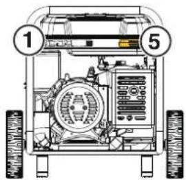 Cummins Onan P9500df - When storing the generator: - 3