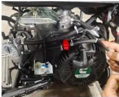 Cummins Onan P9500df - INSTALE EL KIT DE ALTA ALTITUD - 7