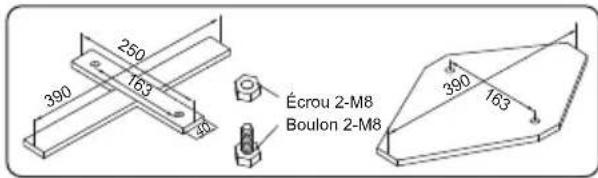 BESTWAY Power Steel 561EF - Fixation d'une BASE - 1