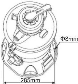 BESTWAY Power Steel 5612N - VISTA D'INSIEME DEI COMPONENTI - 4