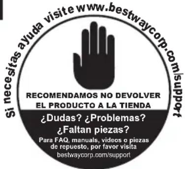 BESTWAY SaluSpa 60176 - CODES D'ERREUR - 8