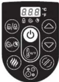 BESTWAY SaluSpa 60176 - CONTROL PANEL - 1