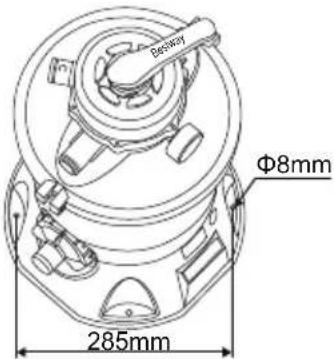 BESTWAY Power Steel 561FC - REFERENSÖVERSIKT ÖVER DELARNA - 4