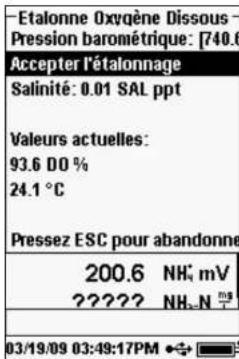 YSI Professional Plus - Étalonnage à 1 point - 2