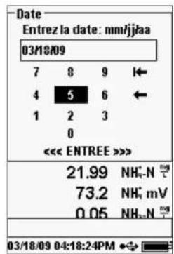YSI Professional Plus - Entrée alphanumérique - 1