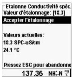 YSI Professional Plus - Étalonnage de la conductance spécifique ou de la conductivité - 1